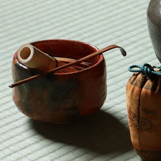 茶碗・茶筅・茶杓と仕覆